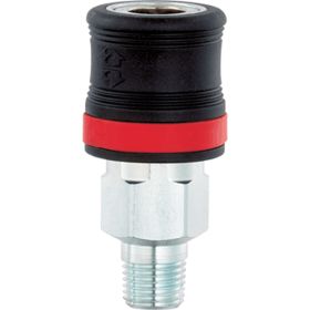AS71JM XF-Euro Safety Coupling Male Thread R 1/2