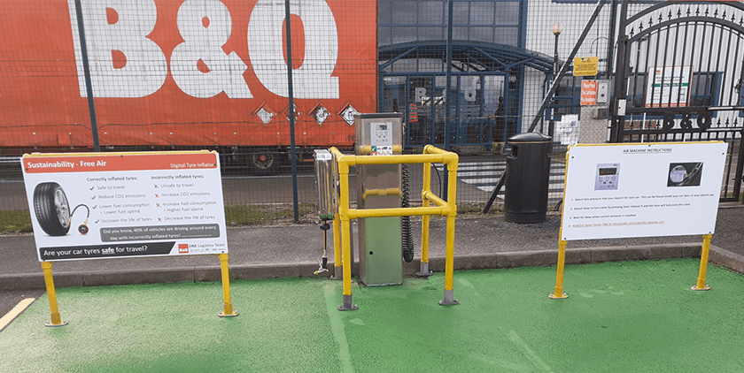 B&Q improves sustainability and safety with PCL Tyre Inflation Units. Read more.