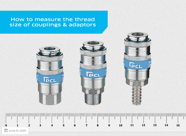 How to measure a coupling thread size guide